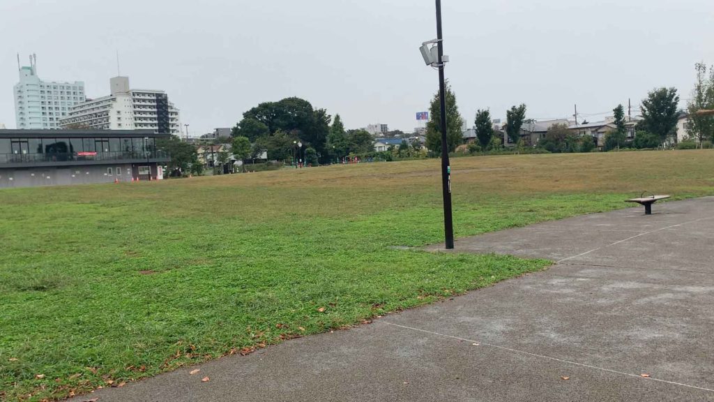 下高井戸おおぞら公園 広い芝生広場と大興奮のネット遊具がある公園 公園 遊び場 レポ