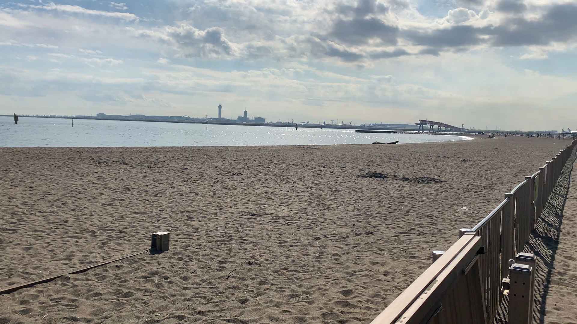 城南島海浜公園 海のすぐそばでキャンプできる 船や飛行機も間近に観られる公園 公園 遊び場 レポ